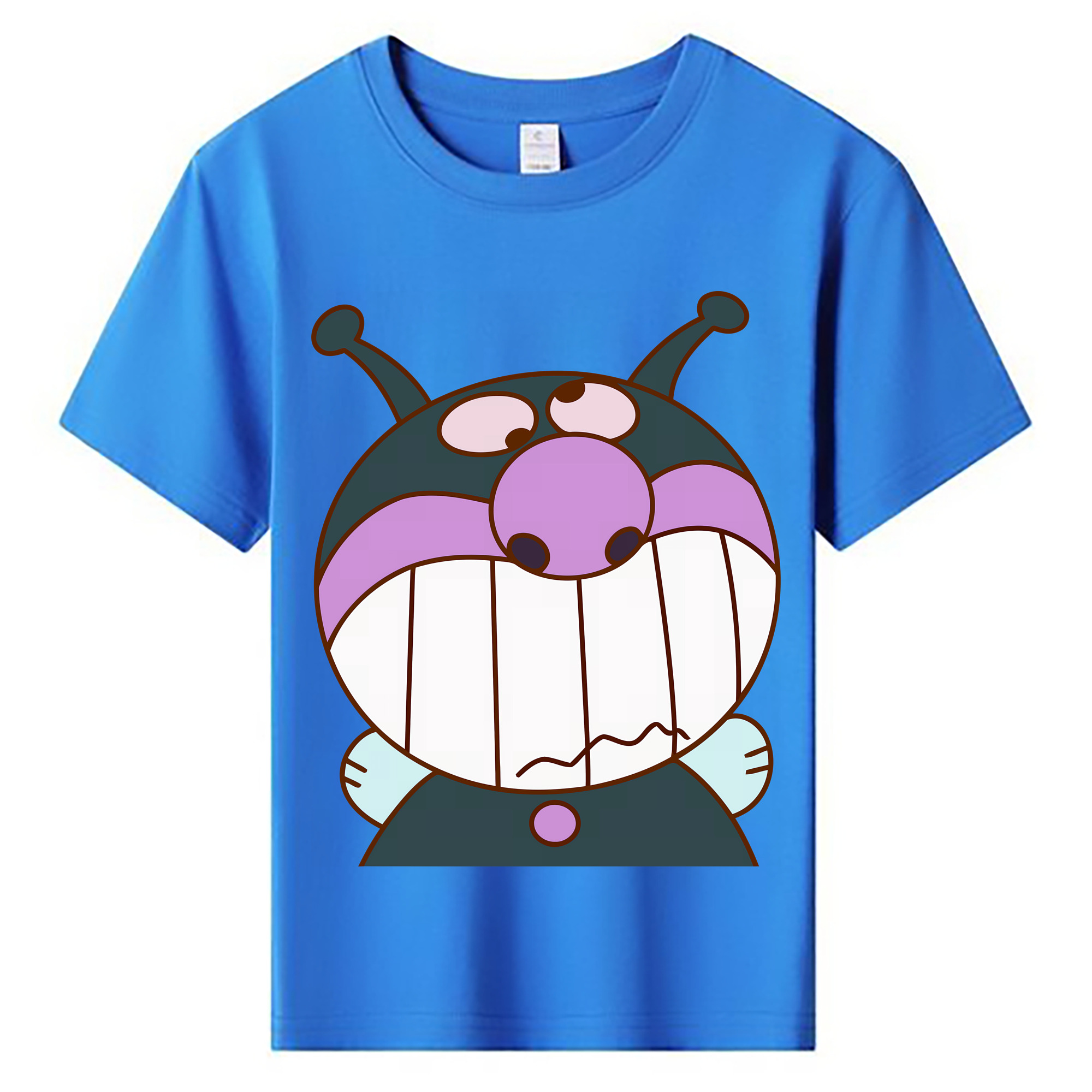 （画像用） アンパンマン Anpanman 綿100％キッズTシャツ（フロントプリント）
